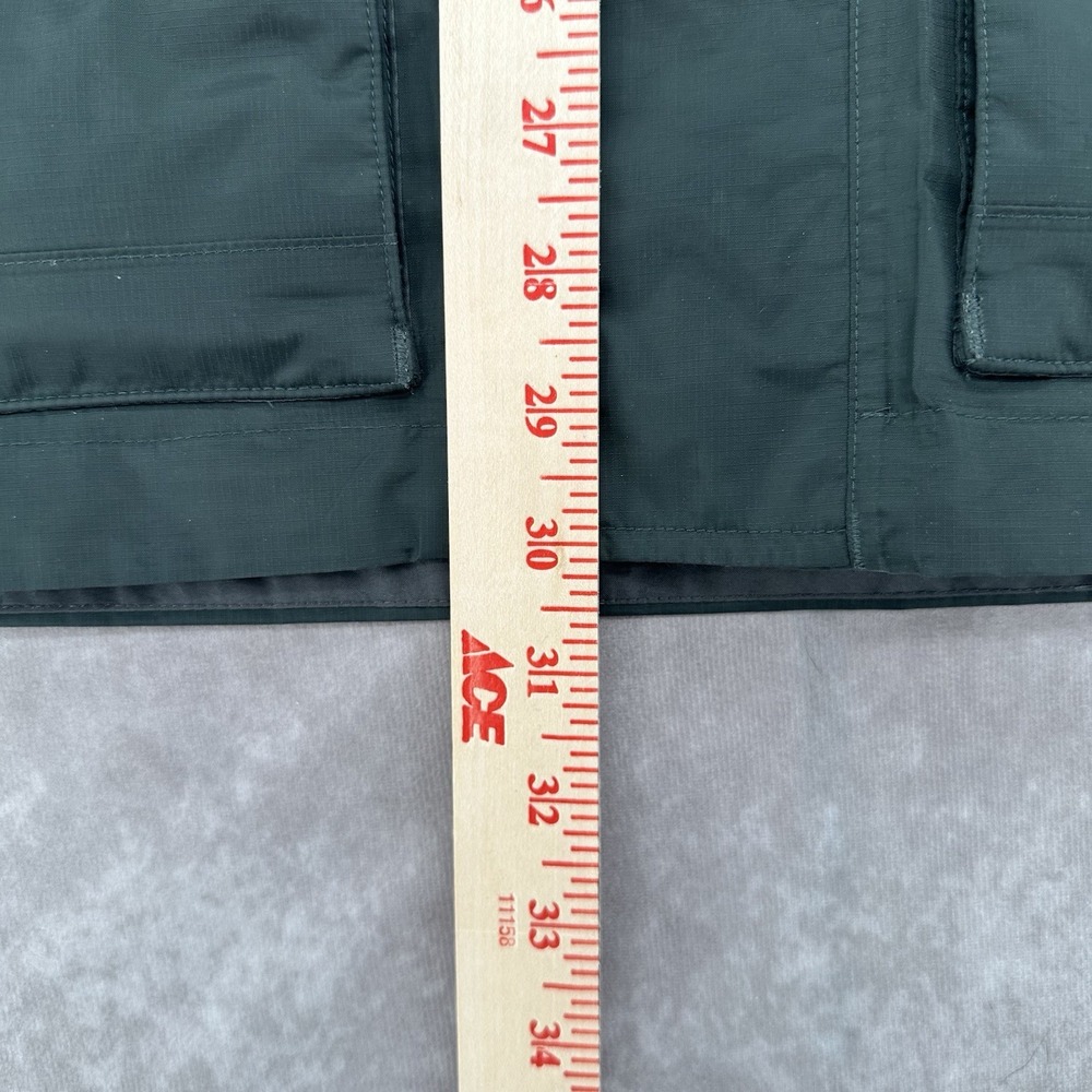 Patagonia H2No Rain Jacket Mens M Green Hooded Waterproof Shell Full Zip Coat - Picture 5 of 15